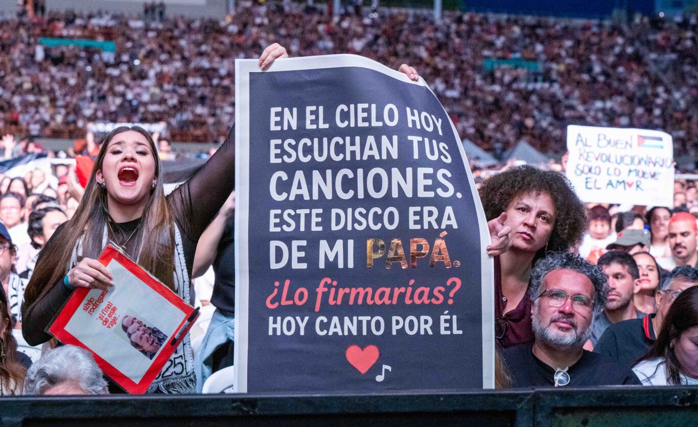 Concierto de Silvio Rodríguez en Colombia